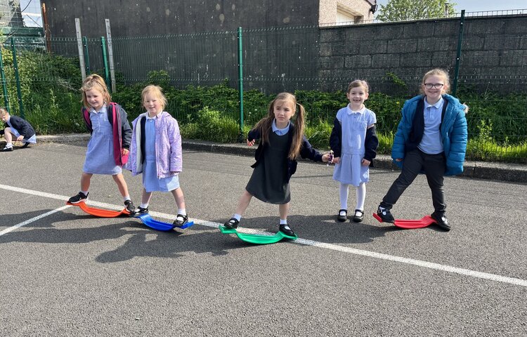 Image of Year 1 LOVE our new play equipment! 
