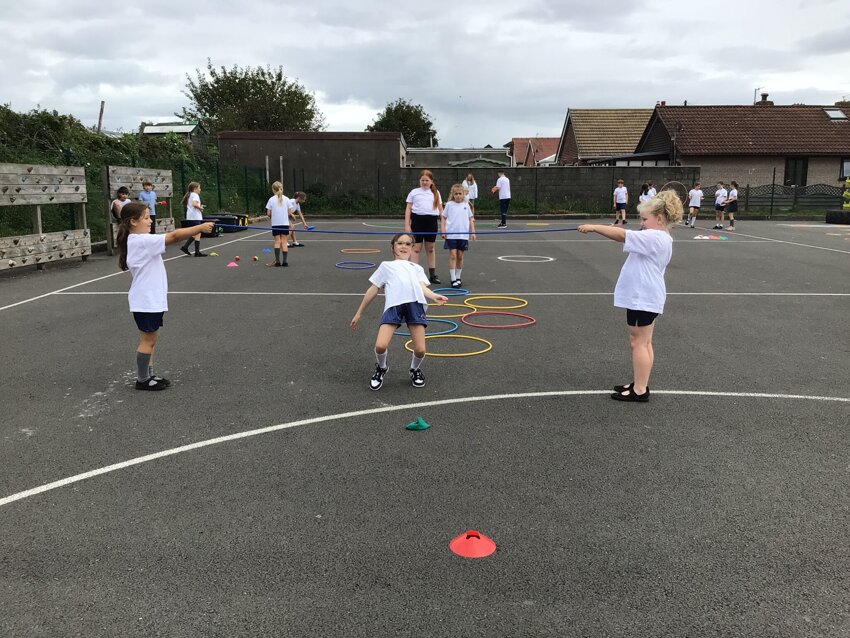 Image of First PE lesson