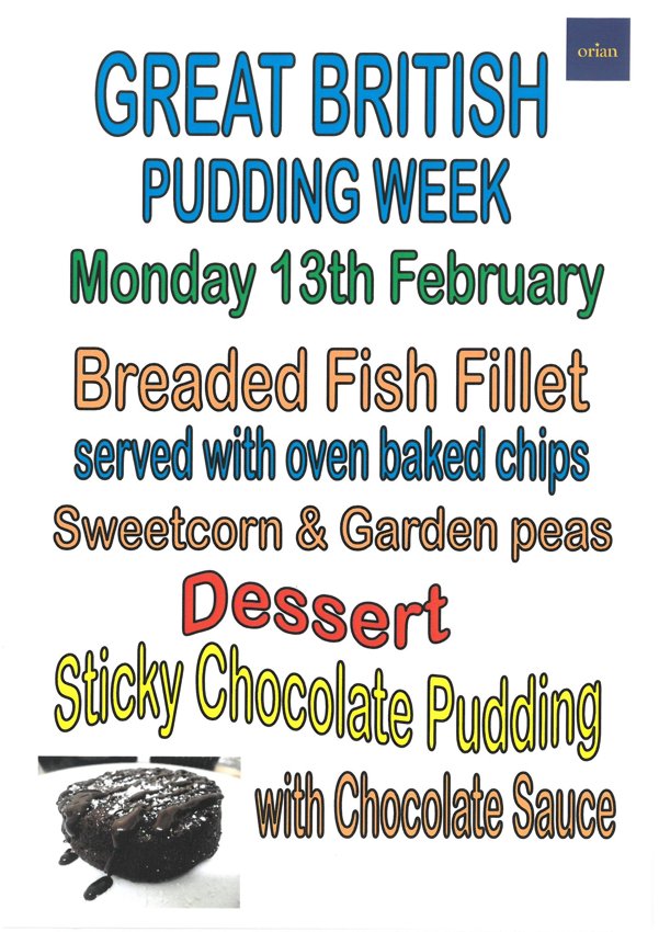 Image of Great British Pudding Week Menu